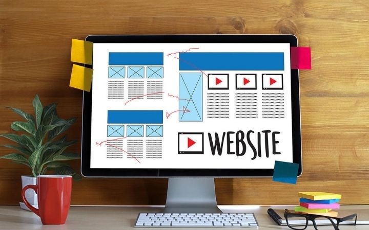 opbygning af website