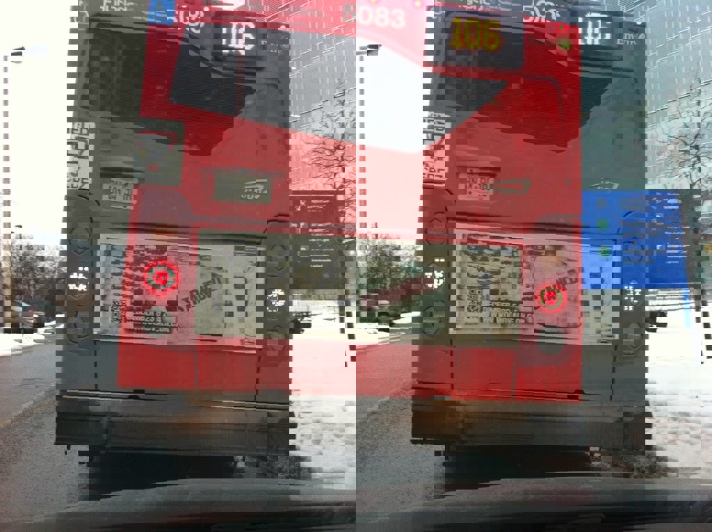 Qr kode bus